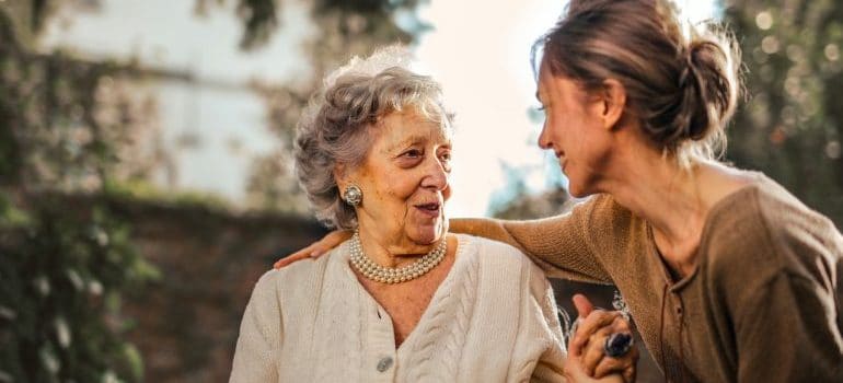 women talking about reasons to settle in Chantilly