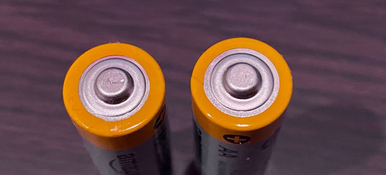 a close-up of a pair of batteries